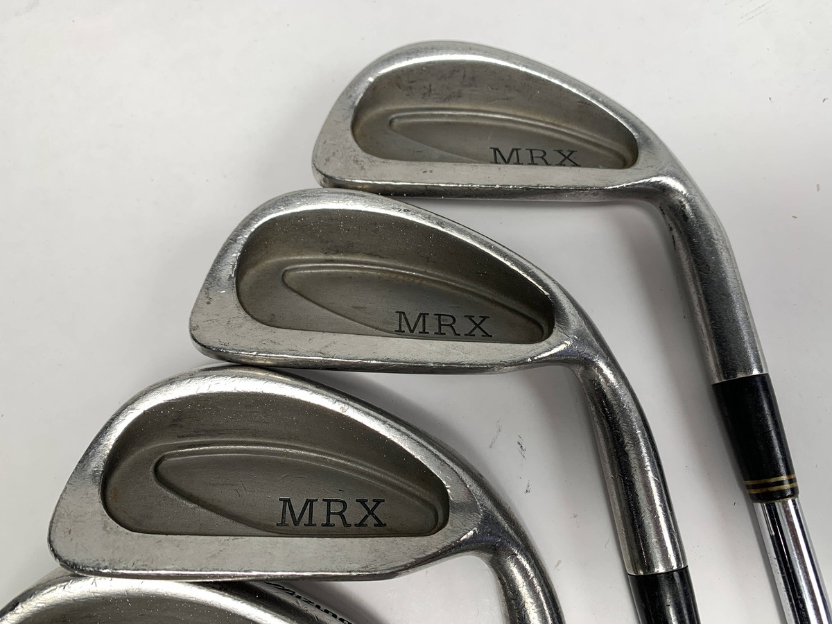 實松mibi 6点セット Mizuno MRX Iron Set 3-9 (No 4) Regular Steel Mens RH -1/2