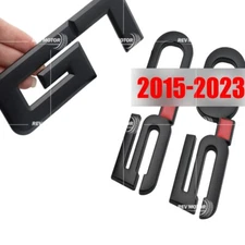 3x Set Side 5.0 Rear DeckLid For Mustang GT Emblems Badge 3D Replacement Matte