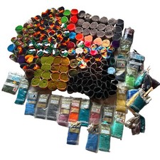 Huge Lot of 172 Vintage Of Mixed Latch Hook Rug Yarn Pre Cut Acrylic Multi Color