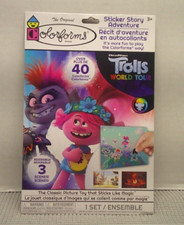 Trolls World Tour Lg Colorforms Fun Pack game Sticker Story Adventure Play