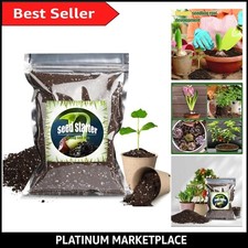 Organic Seed Starter Mix 2L - Essential Soil for Fast Germination & Strong Roots