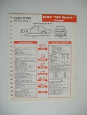 Revue technique Fiat 124