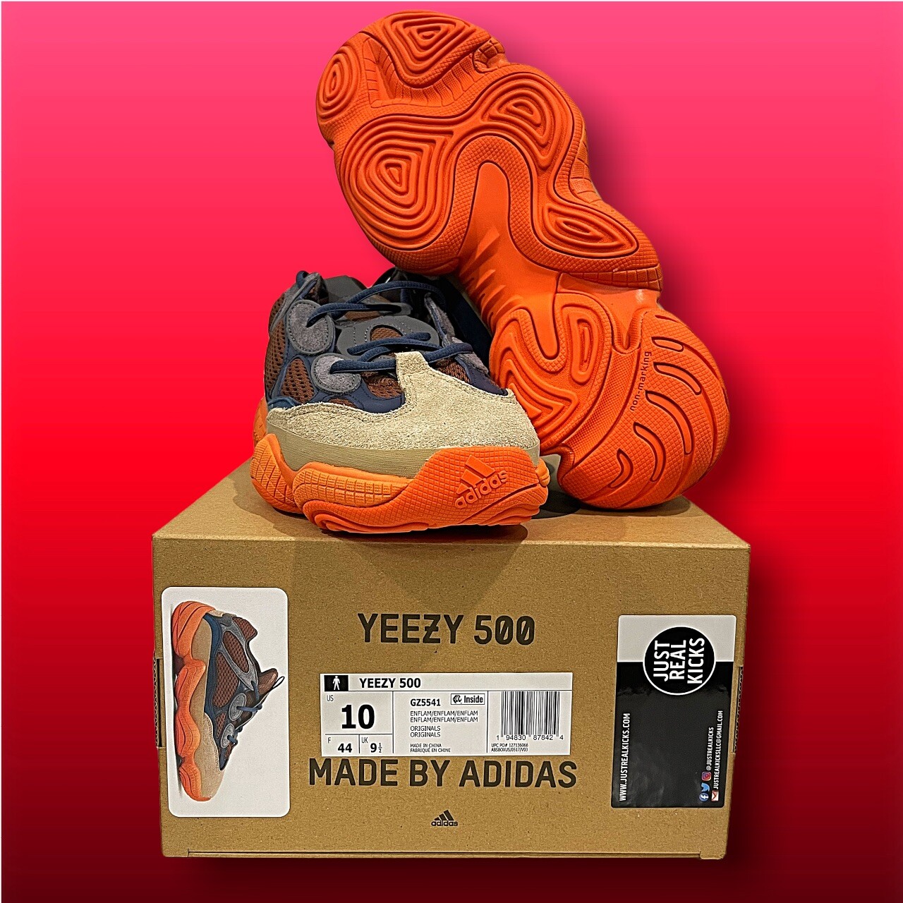 ADIDAS YEEZY BOOST 500 “ENFLAME” GZ5541 