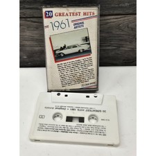 20 Greatest Hits 1961 Original Artists Cassette Tape Highland Music DLX-7889
