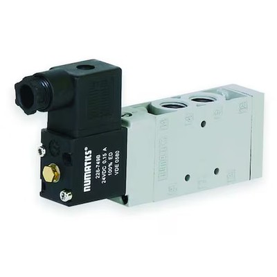 Aventics L12ba452o060t40 Solenoid Air Control Valve, 1/4 In, 240Vac
