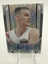 Leaf 2021-22 Metal Buddy Boeheim Portrait Autographs Basketball Card PA-BB1