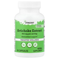 Artichoke Extract, 60 Capsules (300 mg per Ca...