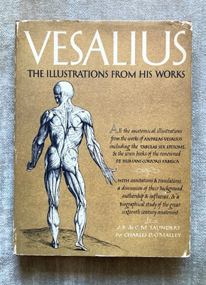#ad Anatomy Illustrations From The Works Of Andreas Vesalius 1950 VG Cond. $55.00