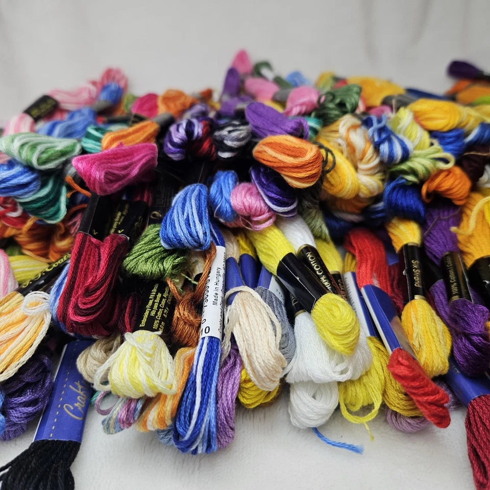 175+ Embroidery Floss Thread Assortment Skeins Various Brands - DMC J & P Coats - Image 4 of 4