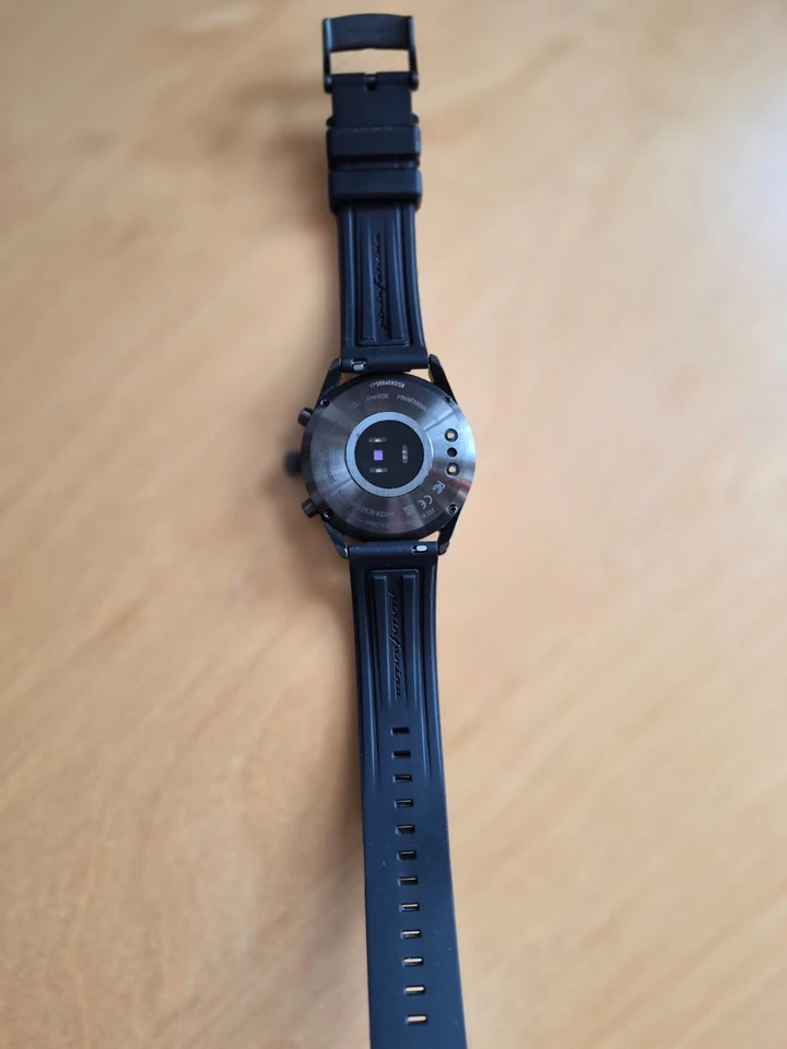 Smartwatch Pininfarina Sintesi Sport Hybrid   Analoguhr mit FKM-Armband, Digital - Bild 3 von 4