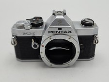  READ Vintage Pentax MX 35mm Film SLR Camera Body Only - Chrome