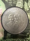 1960 Mexican 150Y WAR OF INDEPENDENCE Hidalgo Madero Silver 10 Pesos Coin — photo 2