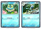 Froakie 056 & Frogadier 057 - Obsidian Flames - Cosmos Pokemon Bundle