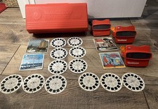 View Master Bundle Collector Case-3 Viewers-12 Reels-Mary Poppins Mickey Mouse