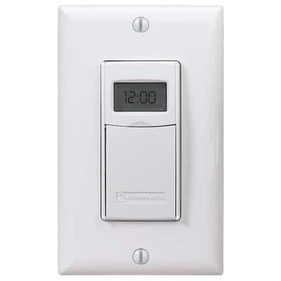 Intermatic ST01K 15 Amp 7-Day Indoor In-Wall Astronomic Digital Timer in White