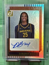 2025 Panini Donruss WNBA DEWANNA BONNER #SS-DB Signatures Series HOLO AUTO FEVER