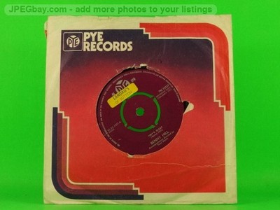HILL,BENNY PEPY'S DIARY (COMPANY SLEEVE) (2) (137) 7'' PYE