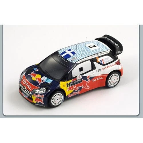 Citroen Ds3 Wrc Red Bull #2 Winner Rally Acropolis 2011 S.Ogier S3310 1:43 Spark - Imagem 2 de 2