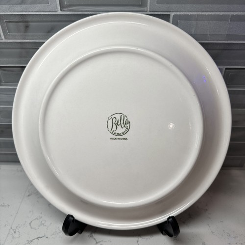 Bella Ceramica Tropical 10.5” Dinner Plates Dolphin/Palm Tree/Sailboat~Set of 4 - Afbeelding 10 van 11