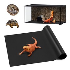Bearded Dragon Tank Accessories, Reptile Carpet Bedding, Non-Adhesive Reptile...