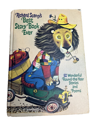 Richard Scarry s Best Storybook Ever Golden Press 1968 Vintage Children s Book 