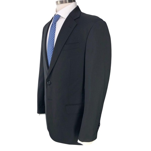 Armani Collezioni Suit Mens 40S G Line Slim Fit Vigin Wool Black *TINY FLAW - Picture 7 of 24