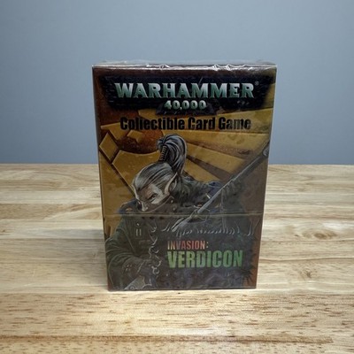Warhammer 40K CCG Invasion Verdicon Eldar Starter Kit Dek MINT FACTORY SEALED