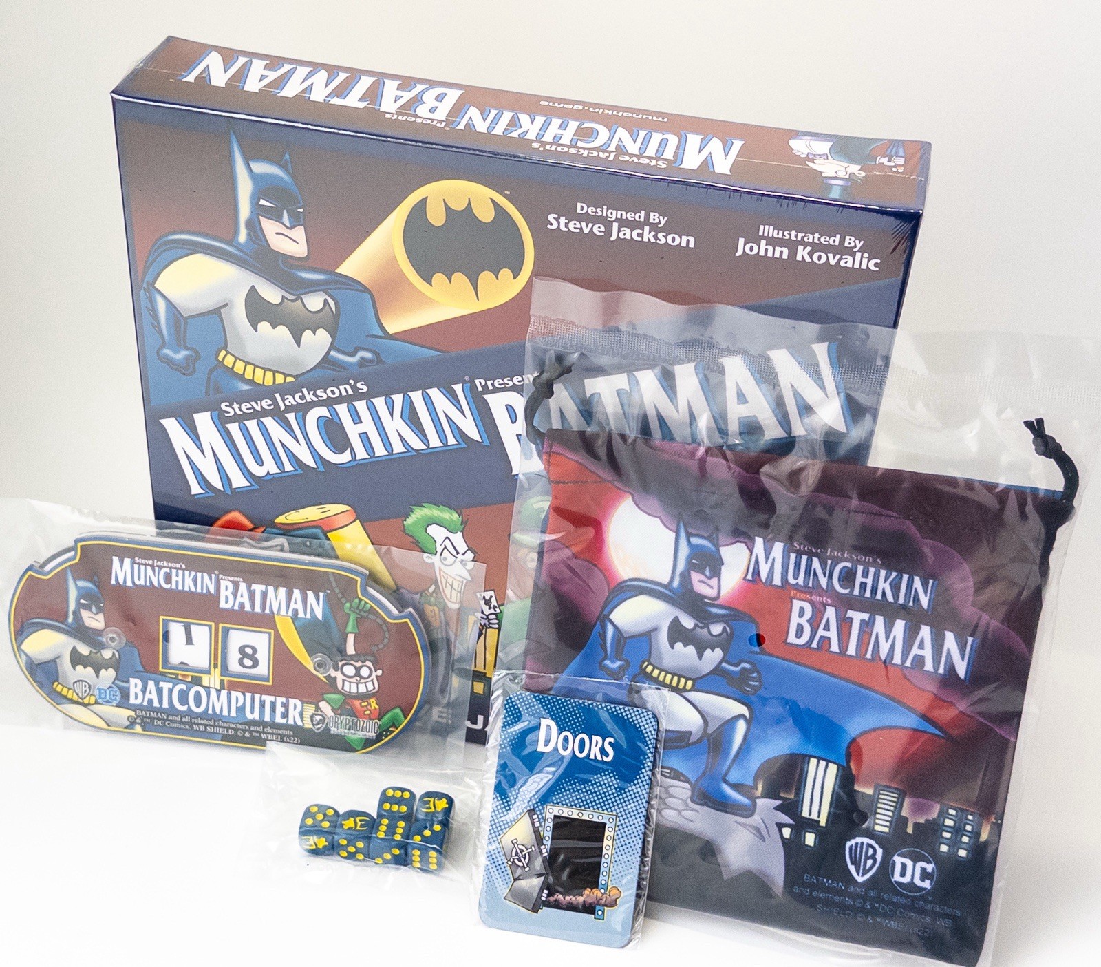 Munchkin Batman Kickstarter Edition- Brand New, Sealed