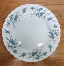 Myott England Fine Staffordshire Ware - Forget Me Not - Large Plate 9