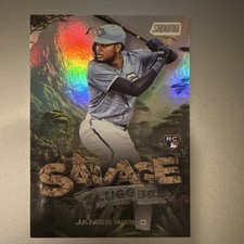 Topps Stadium Club 2025 James Wood Savage Sluggers Rookie SS-20 Nationals MLB