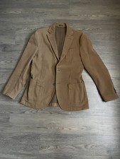 massimo dutti sport blazer men brown size 38