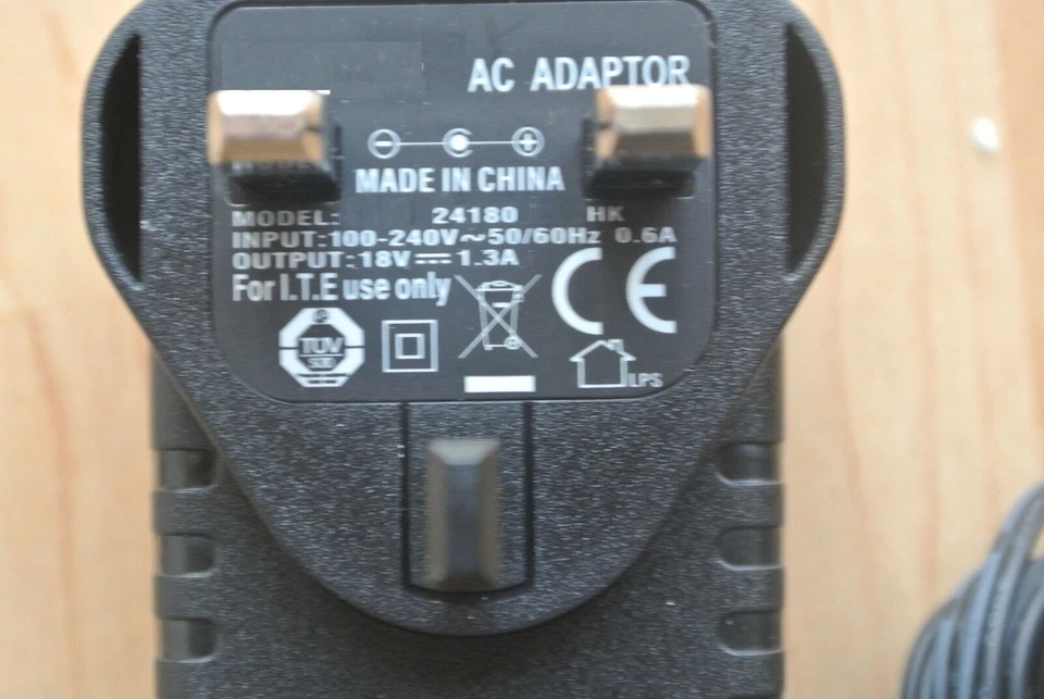 18v Sharp Party 2.1 Party Speaker Power Supply Mains Adapter PSU Replacement - Image 2 of 2