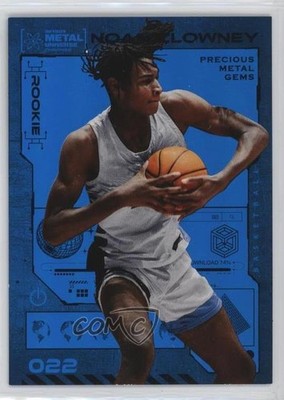 2023 Skybox Metal Universe Champions PMG Blue 34/50 Noah Clowney Rookie RC 05or