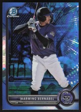 2022 Bowman Draft Sapphire Edition #BDC-179 Warming Bernabel