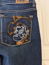 OSU jeans Oklahoma State University Pistol Pete - Women’s Size 28 - Rare
