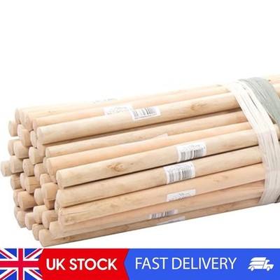 Besenstiele 4' x 15/16'' Durchmesser 50 Stück, beige