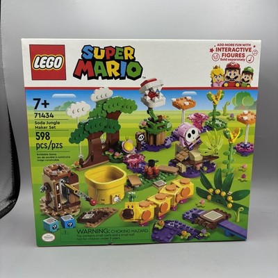 NEW LEGO Super Mario: Soda Jungle Maker Set 71434 NEW (598 Pieces)