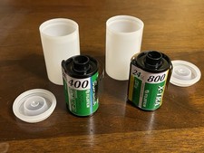 Set Of 2 Vintage Expired 35mm FUJIFILM FUJICOLOR SUPERIA X-TRA 800  400 AS IS 