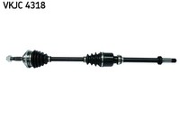 Skf Antriebswelle Vkjc 4318 FüR Sw Peugeot Ma 206 M20X1,5 2A 2E Van 16V Hdi Eco
