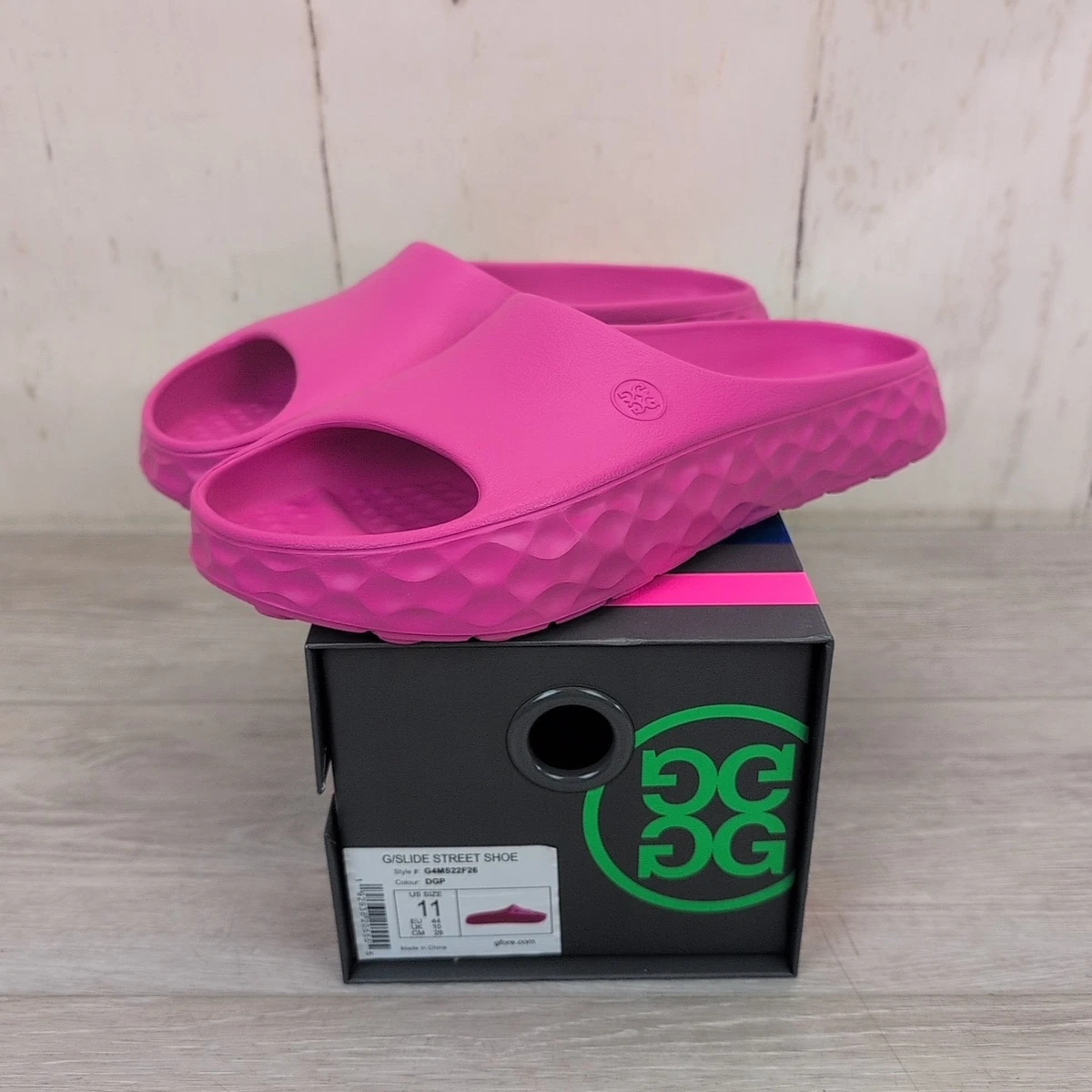 Pink Slide Sandals for Men for sale | eBay display picture 2