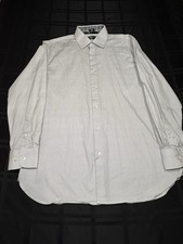 Versace 19-69 Abbigliamento Sportivo SRL L 16 1/2 Modern Fit Shirt Italy White