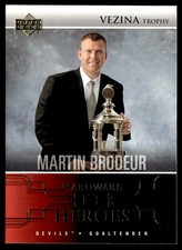 2004-05 Upper Deck Hardware Heroes Martin Brodeur New Jersey Devils #AW5