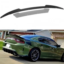 V3 2 Layer Wickerbill Spoiler Compatible with 2015-2022 Charger fits SRT Hellcat