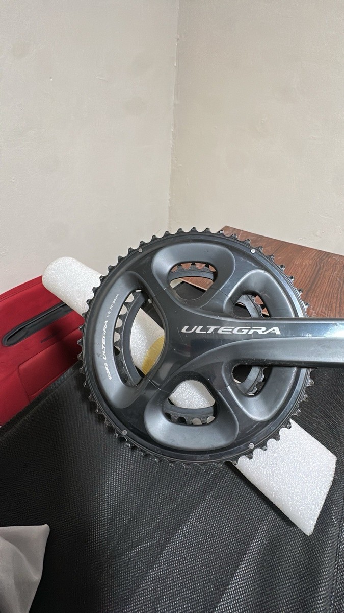 [未使用]SHIMANO FC-6800 ULTEGRA 50-34/172.5 Shimano Ultegra FC-6800 Crankset - 172.5mm - 50/34t Compact - 11
