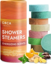 Energizing Shower Steamers 8PC - Aromatherapy Spa Gifts for Women & Men
