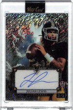 2024 Wild Card Julian Lewis Auto Autograph Rookie RC /2 Colorado. rookie card picture