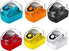 6-Pack Digital Tally Finger Counter with Led, Colorful Tasbeeh Tasbih 5-Digits C