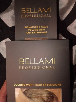 2 Wefts - Straight & Wavy 20'' 145g Walnut Brown Ash Blonde BELLAMI