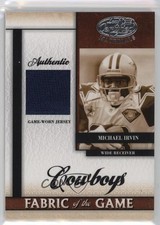 2008 Leaf Certified Materials Fabric of the Game /99 Michael Irvin HOF 1j1i