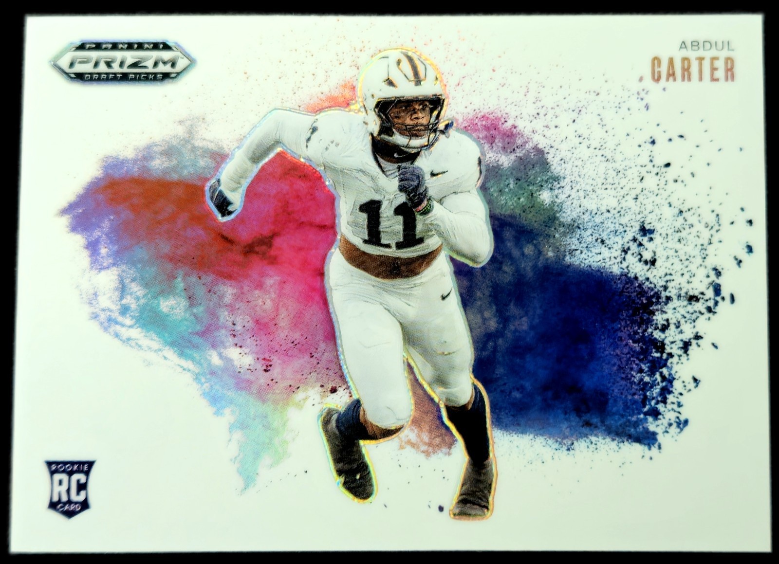 2025 Prizm Draft Picks ABDUL CARTER Rookie COLOR BLAST Case Hit Giants RC SSP